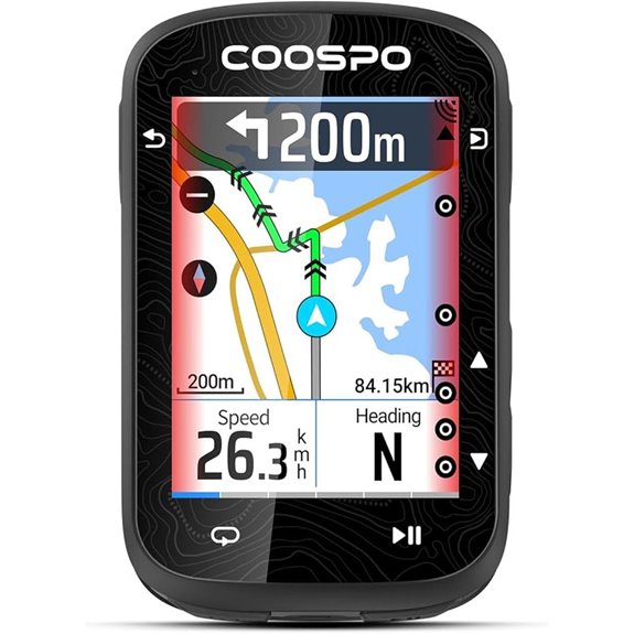 touchscreen gps bike computer