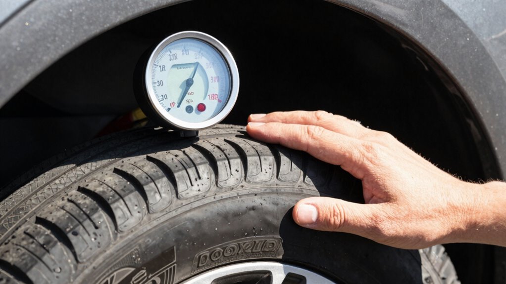 adjust tire pressure correctly