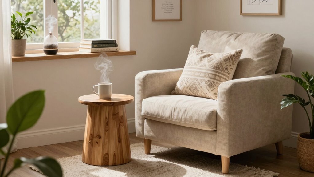 calm ergonomic personalized recovery space