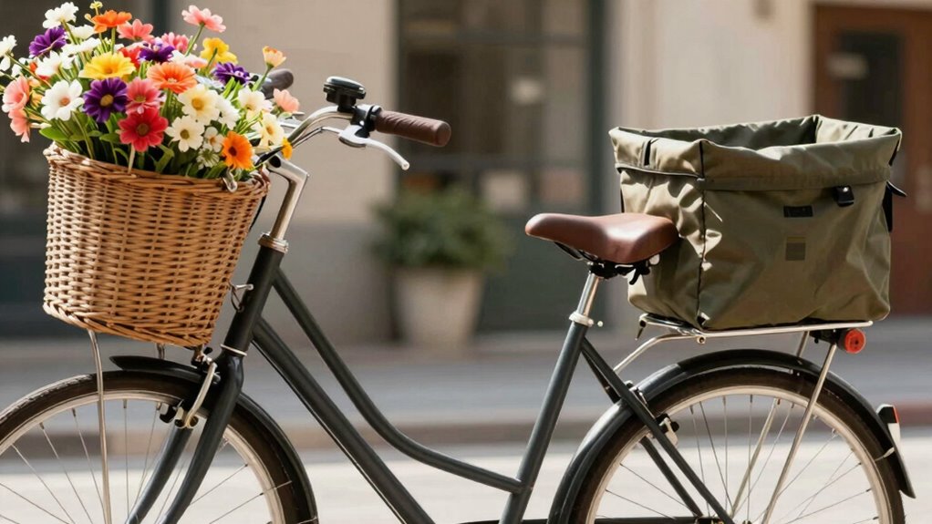 choosing bike baskets wisely