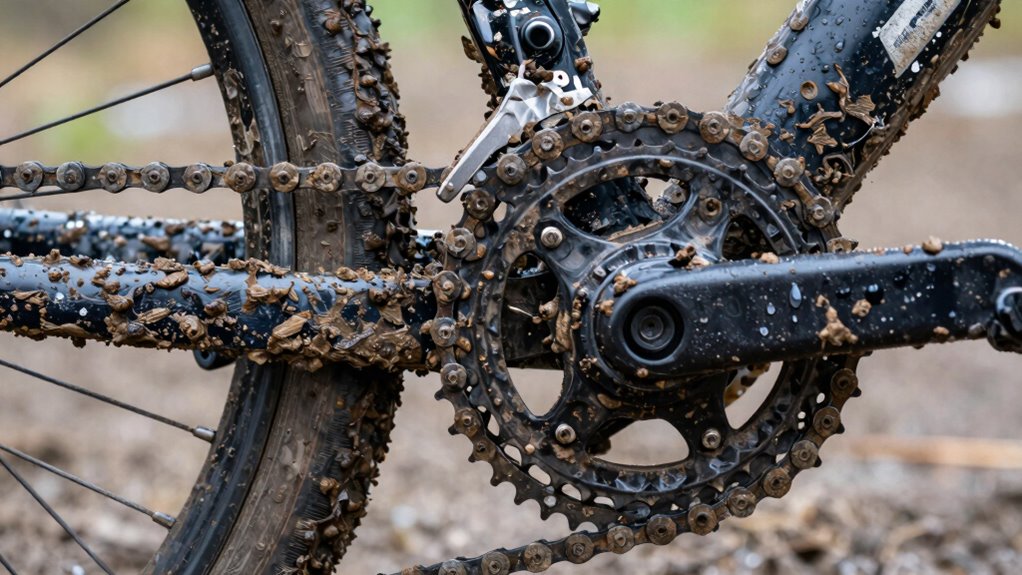clean muddy drivetrain effectively