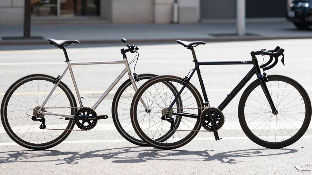 comfort versus race geometry