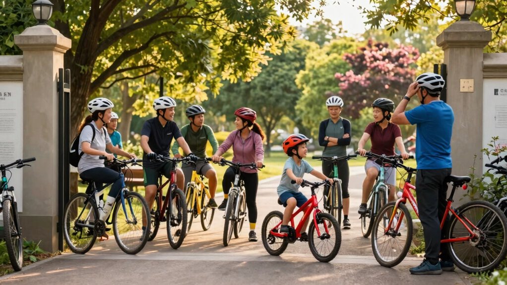 community support boosts cycling