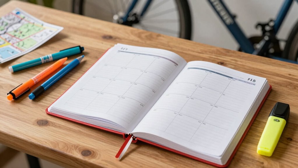 consistent safe cycling routine