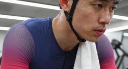 controlling sweat during cycling