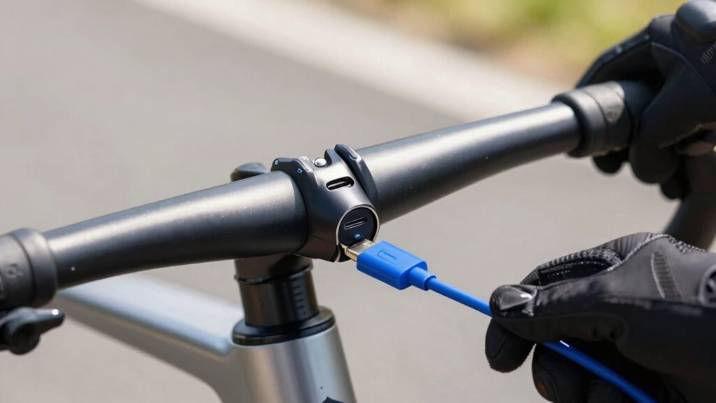 convenient bike device charging