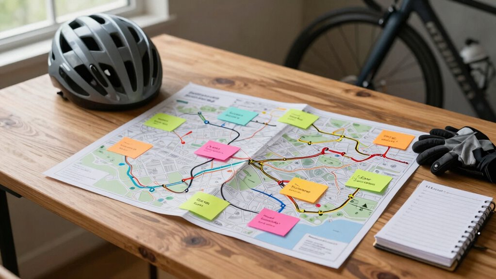 create weekly cycling schedule