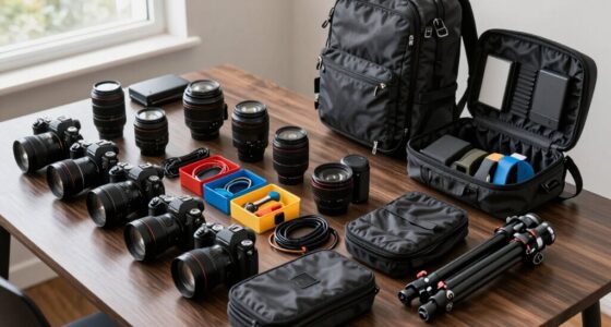 efficient event gear organization