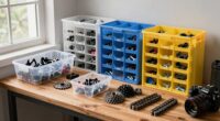 efficient spare parts storage
