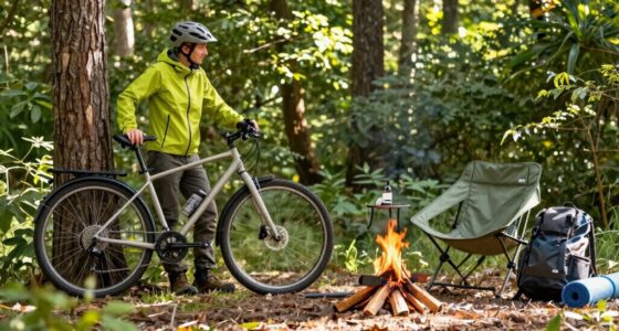 enhance camping cycling comfort