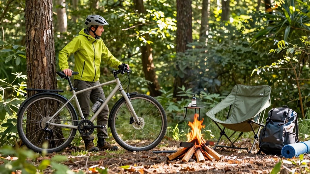 enhance camping cycling comfort