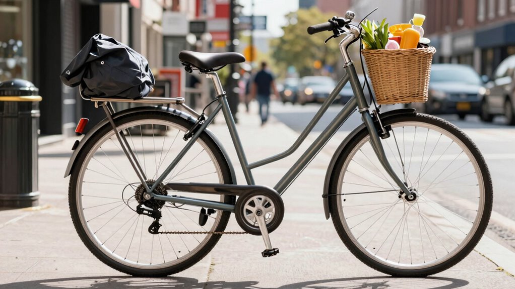 enhanced bike utility with racks