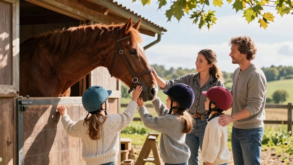 family bonding through riding