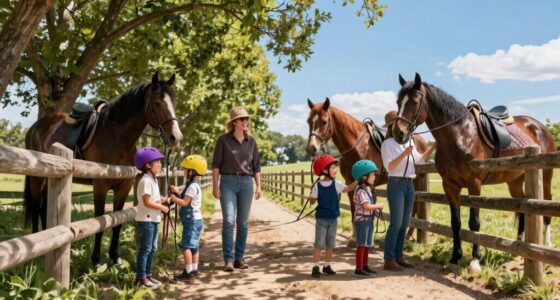 family horseback riding activities