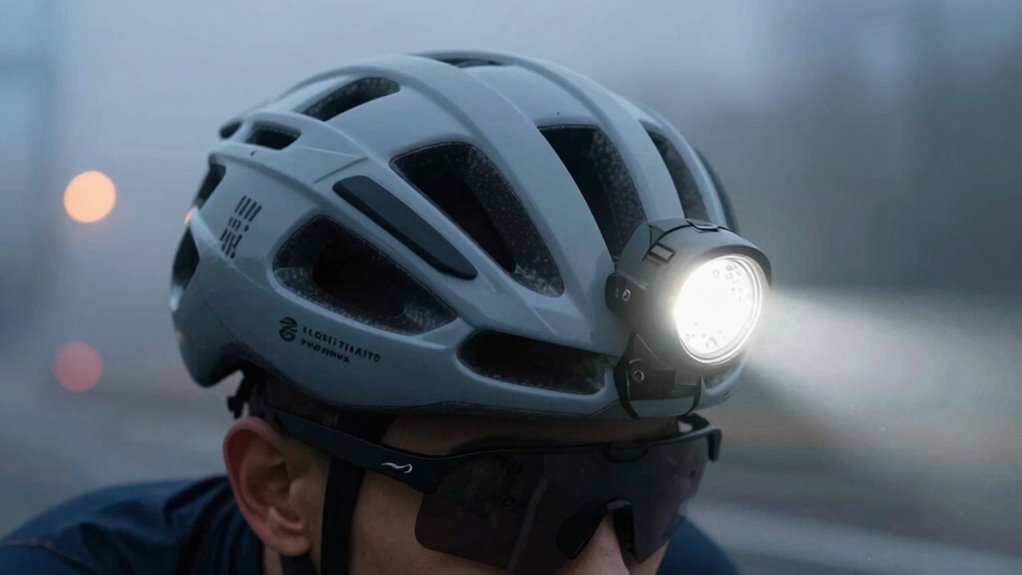 helmet lights advantages disadvantages