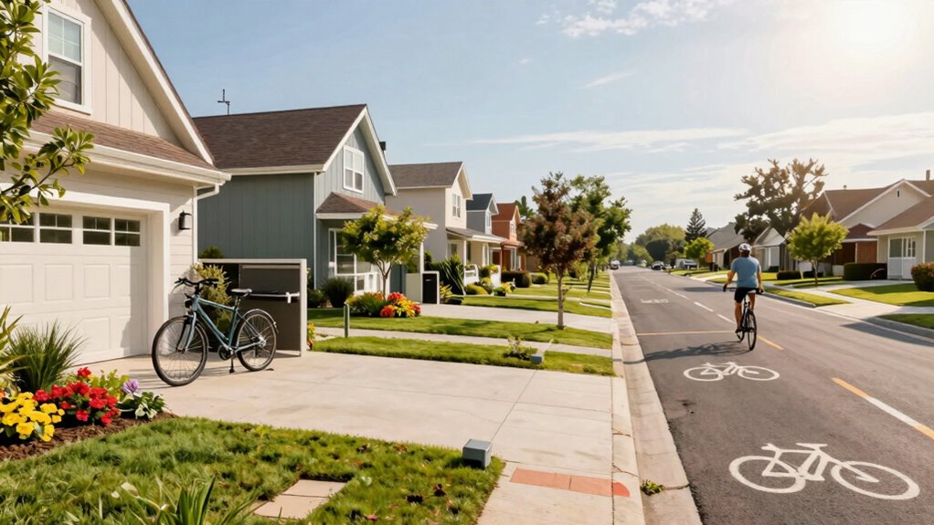 homes designed for biking
