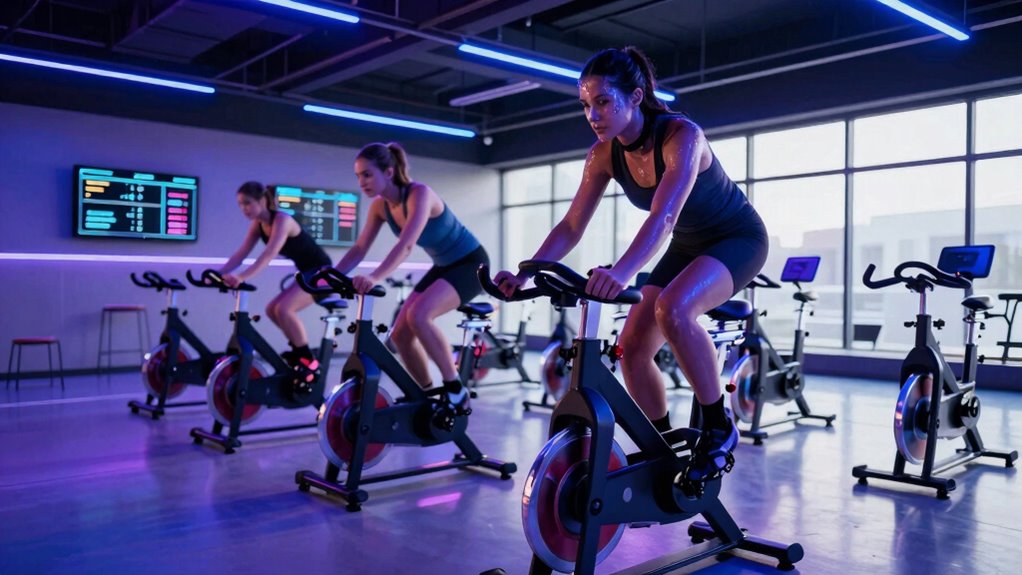 indoor cycling builds explosive power