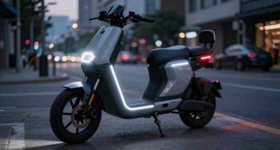 integrated lights enhance safety
