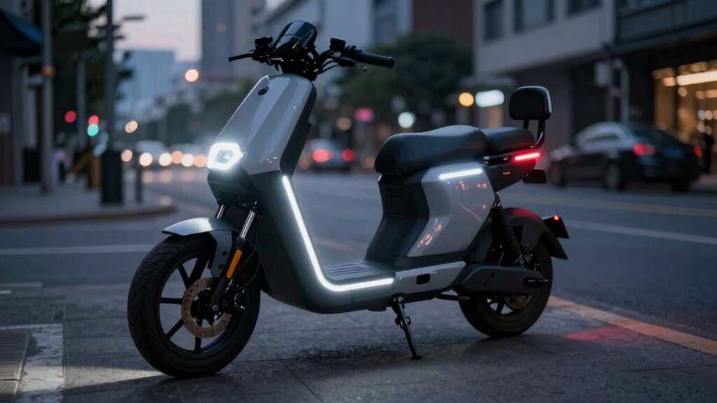 integrated lights enhance safety