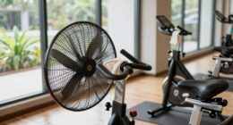 optimal indoor cycling ventilation