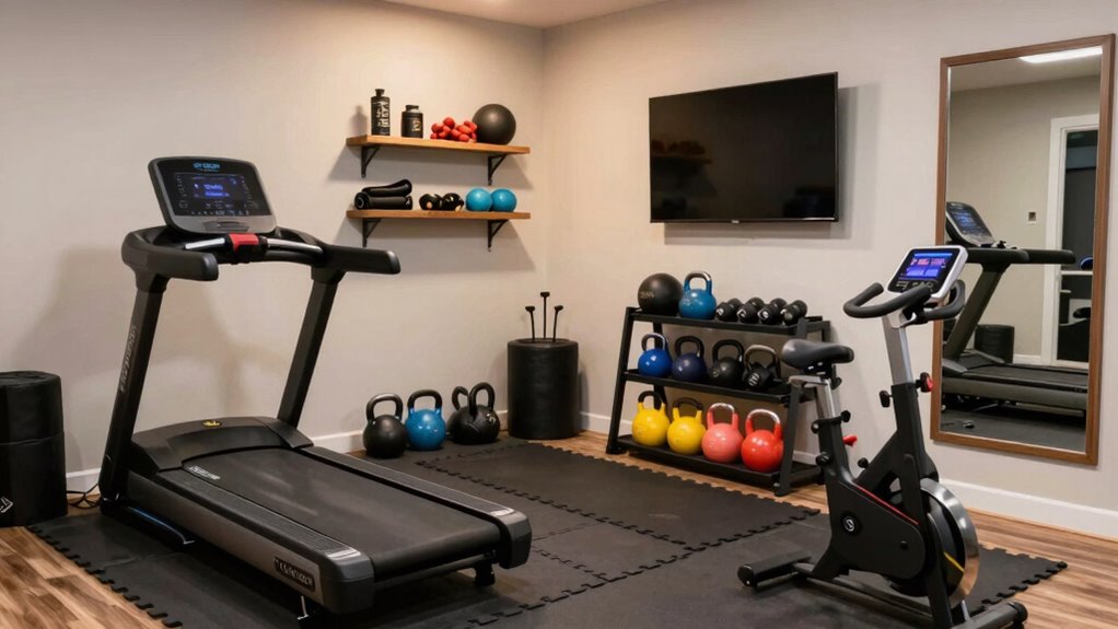optimize small workout space