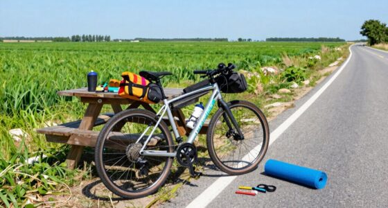 optimized cycling trip preparations
