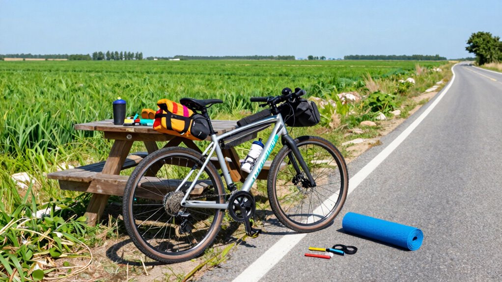 optimized cycling trip preparations