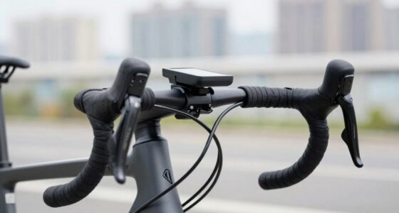 organize bike handlebar clutter