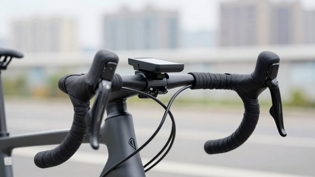 organize bike handlebar clutter