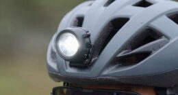 proper helmet light positioning