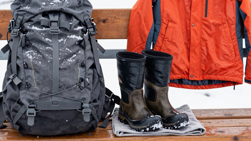 proper winter gear storage
