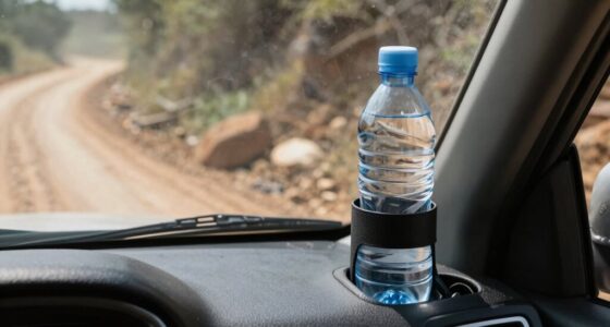secure bottles during travel