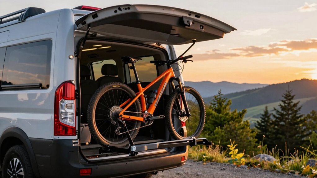 secure compatible rv bike transport