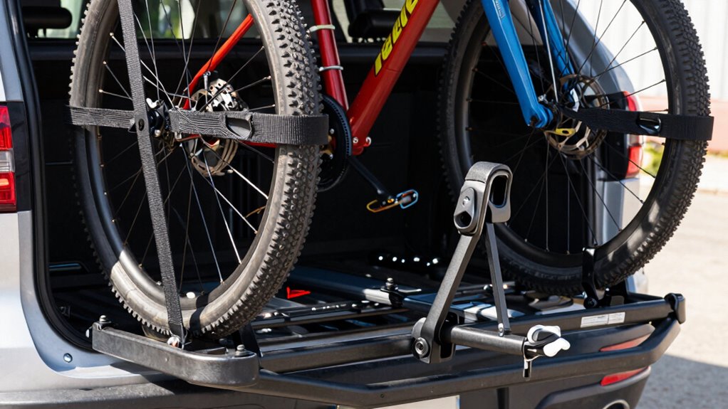 secure heavy bike transportation