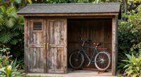 secure weatherproof bike storage