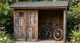 secure weatherproof bike storage