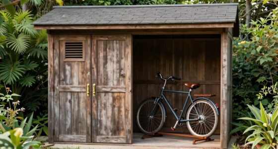 secure weatherproof bike storage