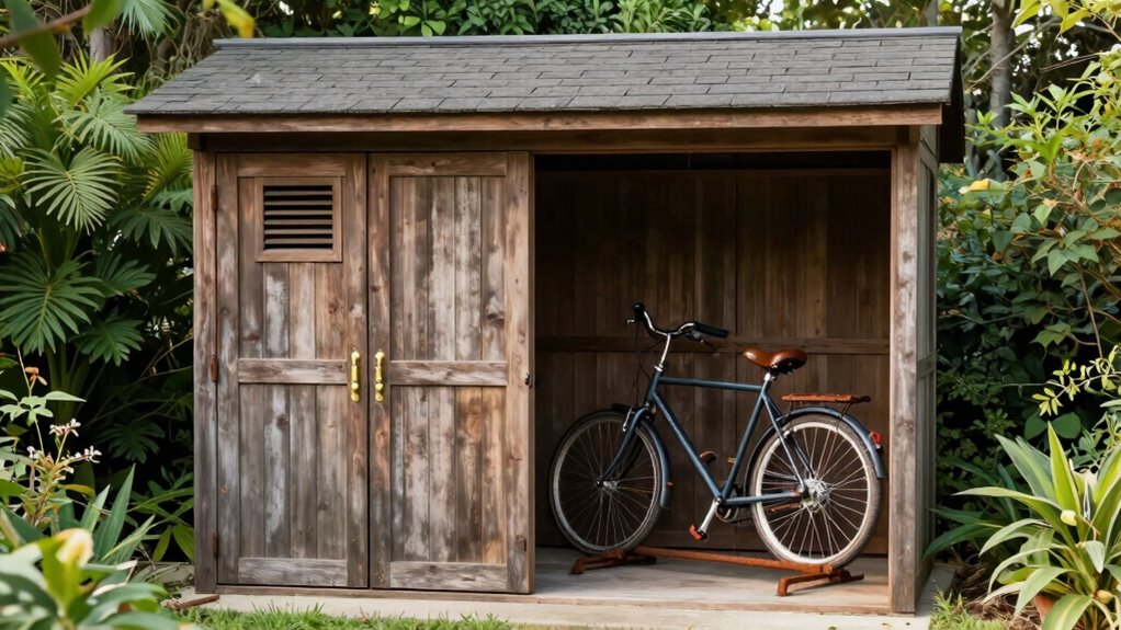 secure weatherproof bike storage