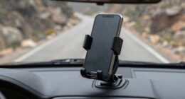 securely attach phone mount