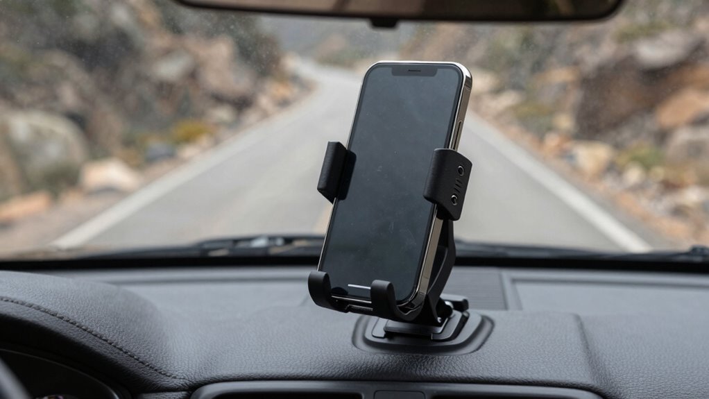 securely attach phone mount