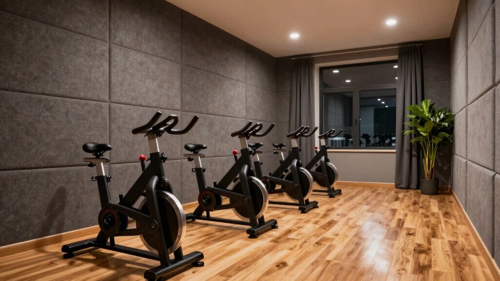 soundproofing indoor cycling room