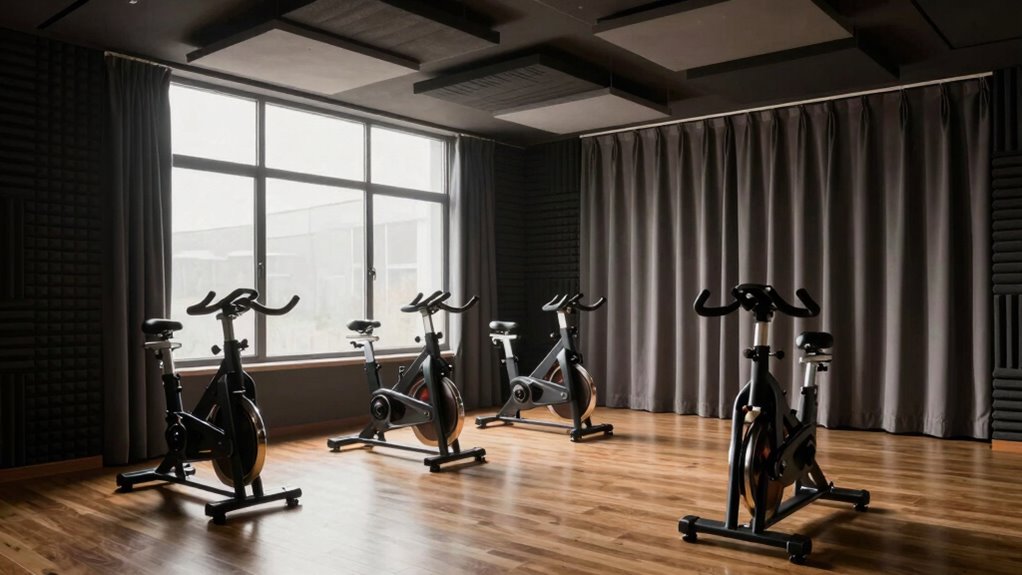 soundproofing indoor cycling room