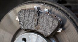 uneven brake pad friction