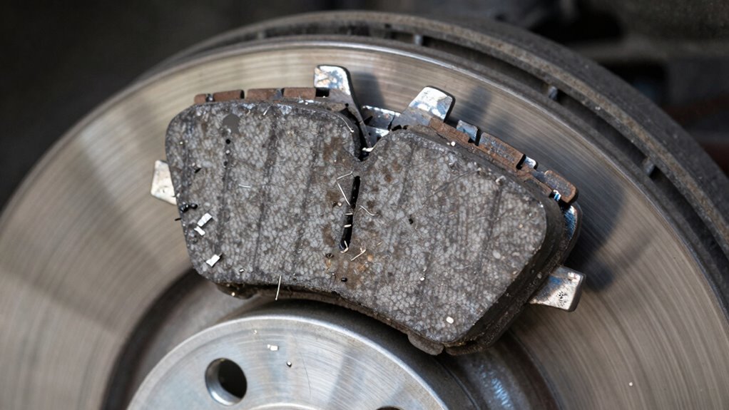 uneven brake pad friction