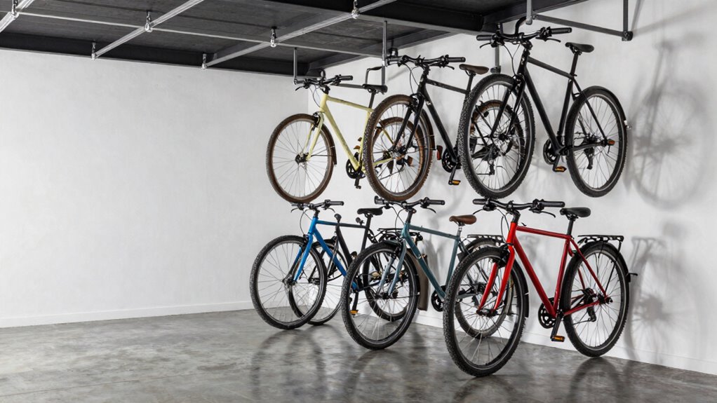 vertical bike space optimization