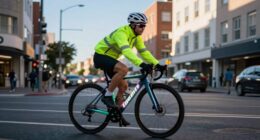 wear bright reflective gear