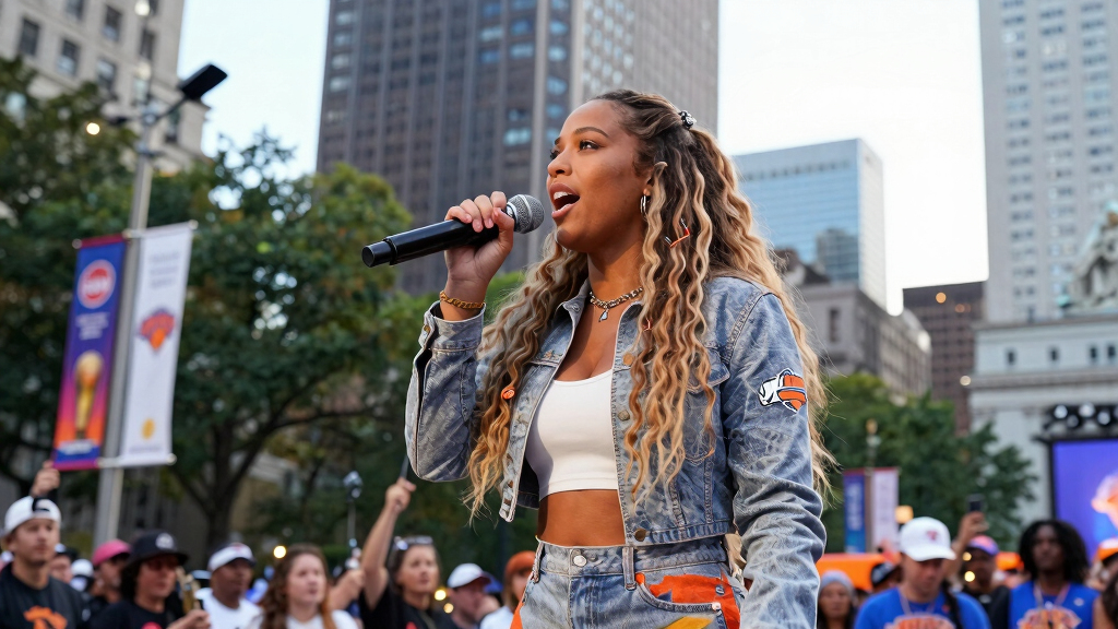 Knicks Championship Parade Ends With Alicia Keys Live At City Hall