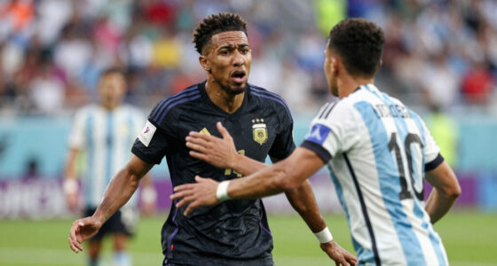 Bellingham Slaps Argentina Player
