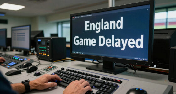 England Game Delayed