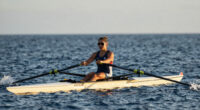 Female US rower completes historic solo journey from California to Hawaii